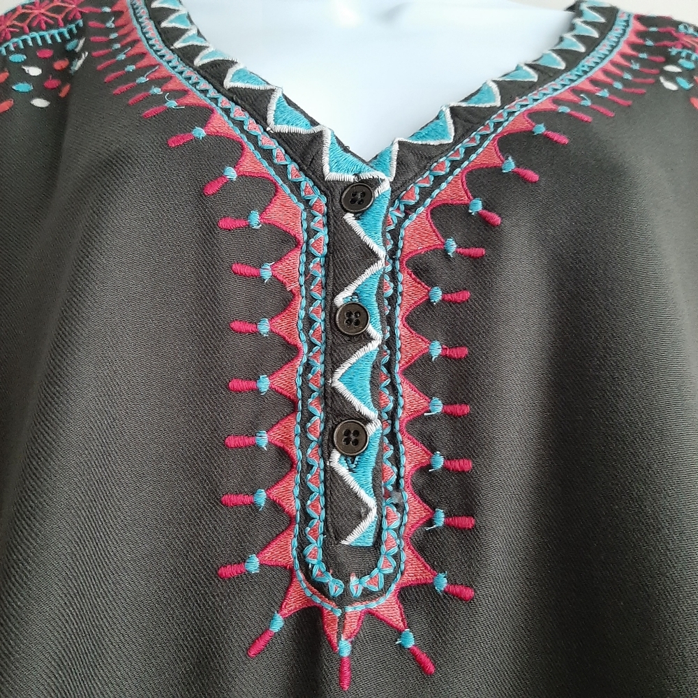 Time For Me Boho Top Size Large - Picture 4 of 16